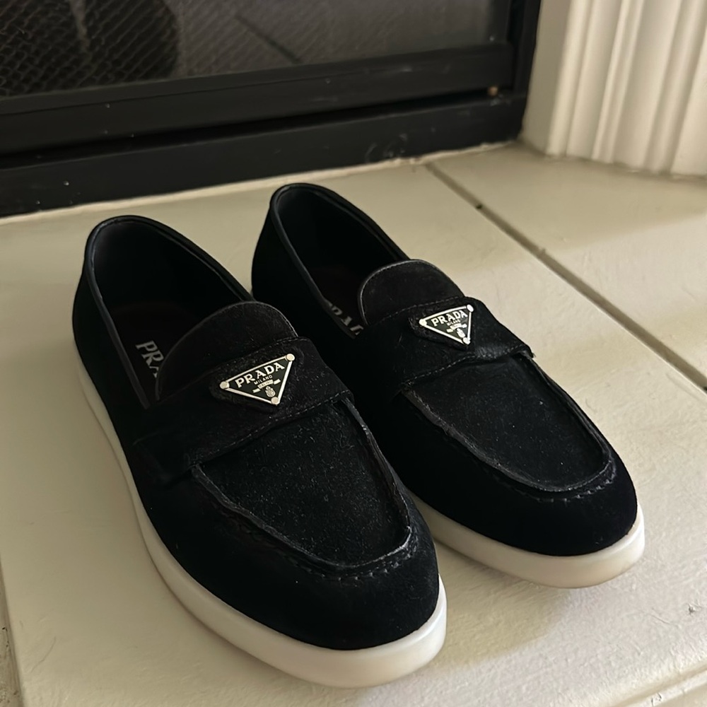 Prada saint tropez loafers